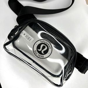 LULULEMON | Clear Belt Bag 1L Logo in Black